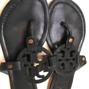 Tory Burch Navy Blue Miller sandals